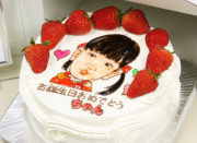 似顔絵ケーキ